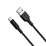 Кабель USB 2.0 hoco X25, AM/microBM, черный, 1м, фото4