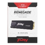 Накопитель SSD Kingston Fury Renegade, 4Tb, PCIe 4.0 x4, M.2 2280, NVMe, R/W 7300/7000, с радиатором, фото15