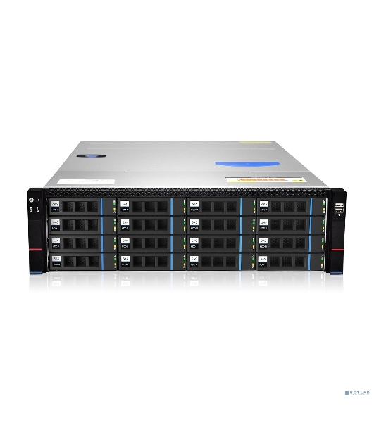 Серверный корпус Gooxi RMC3116-670-HSE-D 3U 16bay chassis,Expander backplane rear 2*2.5'SAS/SATA 1300W 1+1 EU power cables rail kit