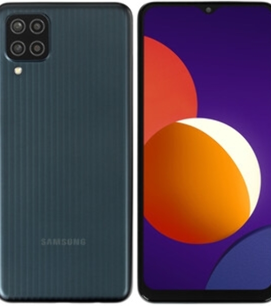 Дисплей для Samsung Galaxy M12 SM-M127 в сборе с тачскрином и рамкой черный