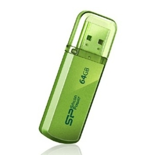 Флешка USB 64Gb Helios 101 SP064GbUF2101V1N USB 2.0 зеленый