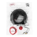 Кабель HDMI-DVI Cablexpert CC-HDMI-DVI-7.5MC, 19M/19M, single link, медь, позол.разъемы, экран, 7.5м, черный, пакет, фото7