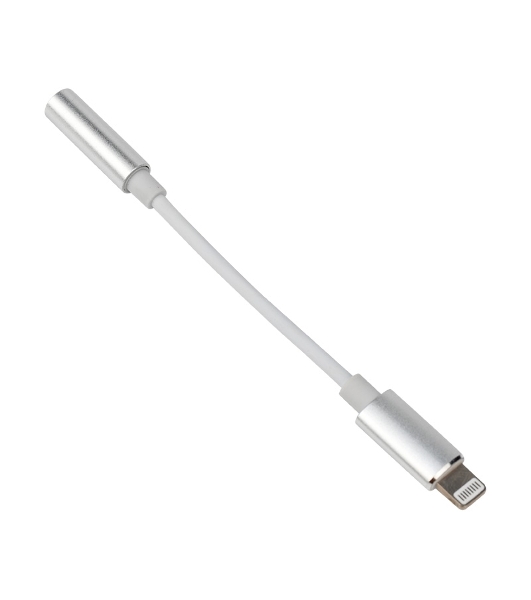 Кабель переходник Rexant с iPhone 5/6/7/8/X моделей на AUX гн. 3,5 мм