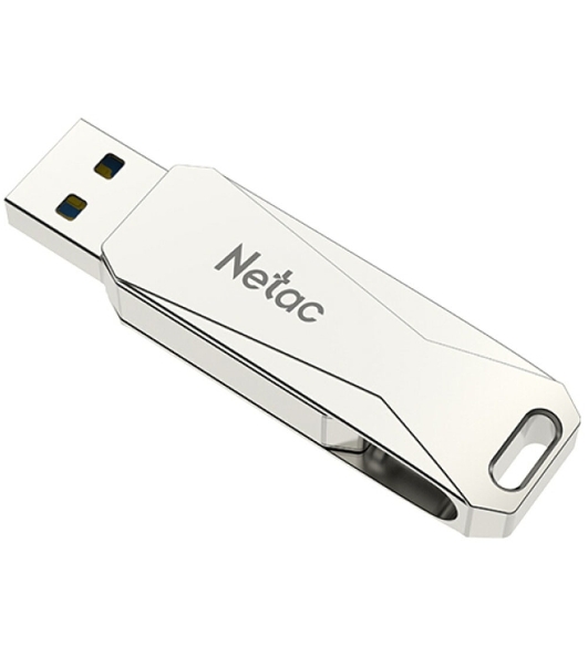 Флешка USB Netac U782C NT03U782C-128G-30PN dual USB 3.0+TypeC 128Gb, retail version
