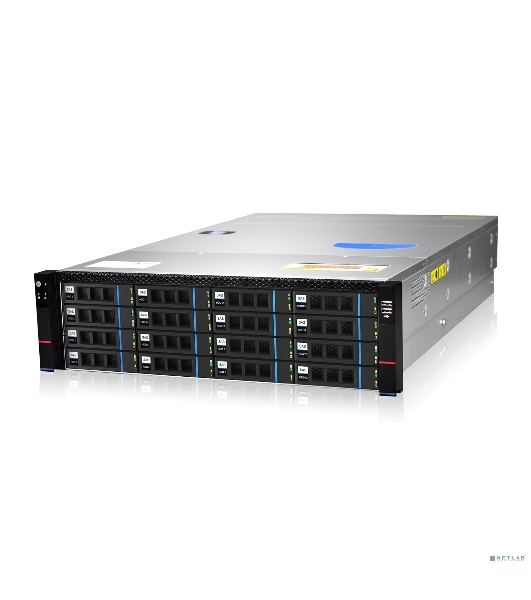Серверный корпус Gooxi RMC3116-670-HSE-D 3U 16bay chassis,Expander backplane rear 2*2.5'SAS/SATA 1300W 1+1 EU power cables rail kit