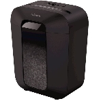 Шредер Fellowes PowerShred LX41 черный (секр.P-4)/перекрестный/8лист./17лтр./скрепки/скобы/пл.карты, фото 1