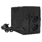 Источник бесперебойного питания ExeGate Power Smart ULB-1000.LCD.AVR.2SH 1000VA/550W, LCD, AVR, 2*Schuko, черный, фото2
