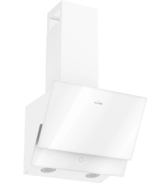 Вытяжка наклонная Elikor Vertex WH 50 белый, 50 см, 750 куб. м/ч, 56 дБ