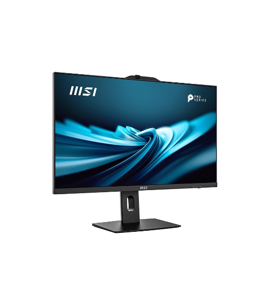 Моноблок MSI Pro AP272P 14M AiO 27' FHD(1920x1080)IPS AG Non-touch, Core i3-14100 (3.5GHz), 8Gb DDR5(1x8Gb), 512Gb SSD M.2, Intel UHD, WiFi, BT, camera, WirelessKB&mouse Eng/Rus,No OS,1y war-ty, черный (9S6-AF8321-807)