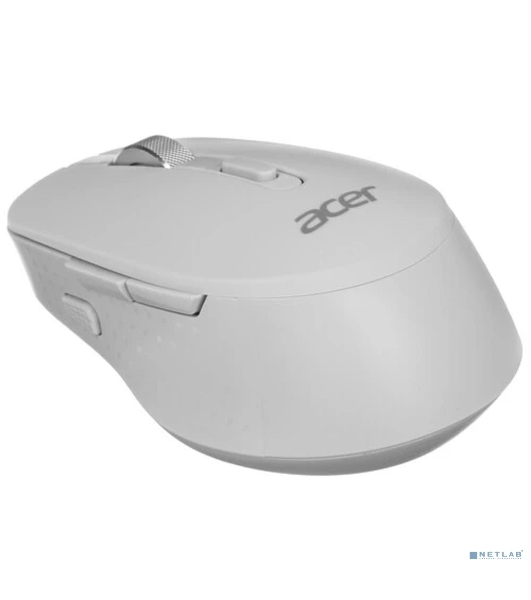 Мышь беспроводная Acer OMR310 светло-серый, 1600 dpi, радиоканал, Bluetooth, USB, кнопки - 7