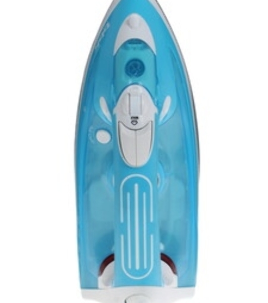 Утюг BBK ISE-2400 бирюзовый/белый, 2400 Вт, 35 г/мин, 140 г/мин, 280 мл