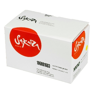 Картридж лазерный Sakura 106R01603 для Xerox Phaser 6500/Workcenter 6505, желтый, 2500 к.
