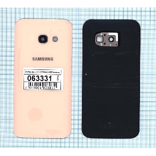 Задняя крышка для Samsung A320 Galaxy A3 (2017) розовый