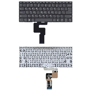 Клавиатура для ноутбука Lenovo Yoga 520-14IKB 720-15IKB, черная