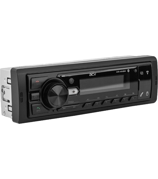 Автомагнитола ACV AVS-401UBW, 1 DIN, Bluetooth, USB Type-A, AUX