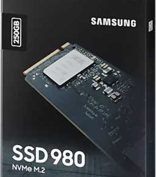 Накопитель SSD Samsung 980, 250Gb, PCIe 3.0 x4, M.2 2280, NVMe, R/W 2900/1300