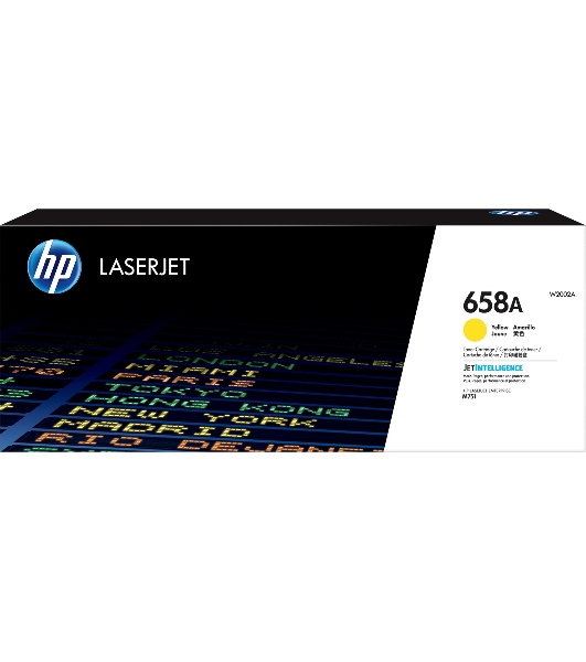 Картридж лазерный HP 658AW2002A желтый для HP CLJ Enterprise M751 (6000 стр.)