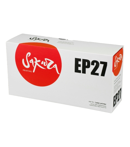 Картридж Sakura EP27 для Canon LBP 3200/MF5630/5650/3110/5730/5750/5770, черный, 2500 к.