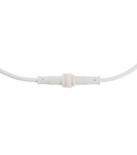 Соединительный кабель Rexant (2pin) герметичный (IP67) 2х0.35 мм² белый