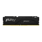 Оперативная память Kingston Fury Beast, DDR5, 8Gb (1x8GB), 5200MHz, CL40, DIMM, с радиатором, черный, фото 1