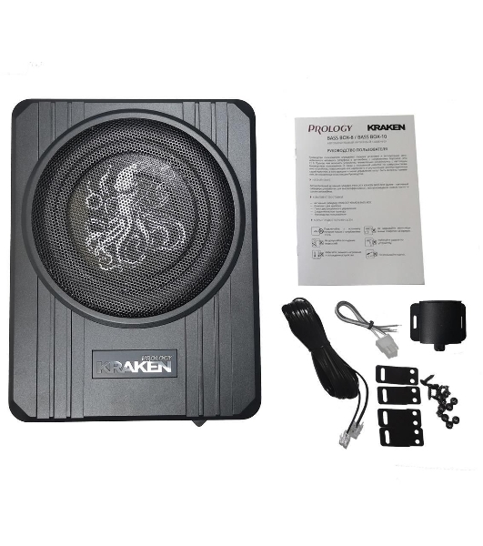 Сабвуфер автомобильный Prology Box-8 100Вт активный (20 см/8')