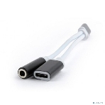 Переходник Cablexpert USB Type-C/Jack3.5 F+ Type-C F, черный, пакет (CCA-UC3.5F-02), фото7