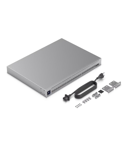 Коммутатор Ubiquiti USW-Pro-Max-24 24-port, Layer 3 Etherlighting switch with 2.5 GbE.