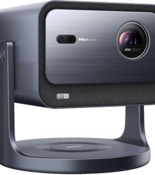 Проектор Hisense 65~300', Projector Triple-Chroma, 4K UHD, 25 000ч, 3000Лм, 4K@60Hz, 2K@240Hz, 2K@120Hz, VIDAA U9, 40Вт, Voice assistant, Bluetooth, WiFi, AirPlay 2, 2HDMI, 2USB