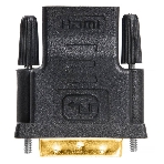 Адаптер Buro HDMI-19M(F)/DVI-D(M) с позол. конт., фото 1