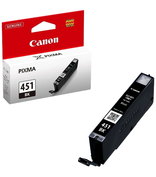 Картридж струйный Canon CLI-451Bk (6523B001) черный (337 стр. 7 мл) для Canon PIXMA iP7240/MG6340/MG5440