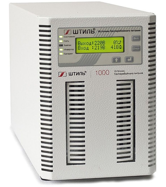 Источник бесперебойного питания Штиль ST1101SL 1кВА, On-line, напольное исполнение,со встроенными АБ