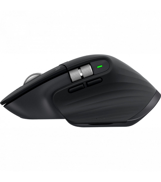 Мышь беспроводная Logitech MX Master 3s графитовый, 8000 dpi, радиоканал, Bluetooth, USB, кнопки - 7
