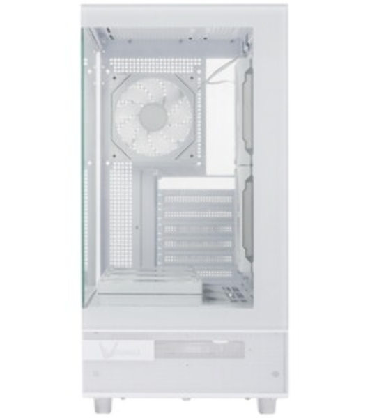 Компьютерный корпус AeroCool/Formula Crystal U2M Floe белый без БП mATX 1xUSB 3.0 audio bott PSU