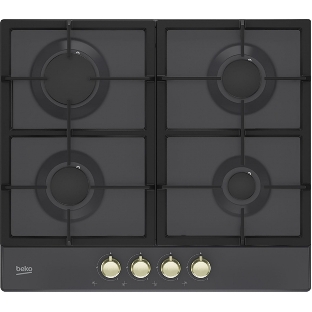 Встраиваемая газовая варочная поверхность Beko HIAG 64225 SAR, Антрацит