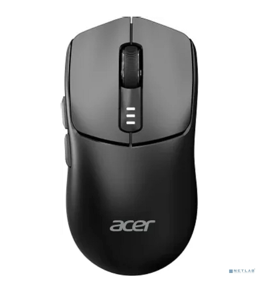Мышь беспроводная Acer OMR312 черный, 3200 dpi, радиоканал, Bluetooth, USB, кнопки - 5