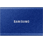 Внешний SSD Samsung T7, 1TB, USB 3.2 Gen 2 Type-C, R/W 1050/1000, синий, фото2
