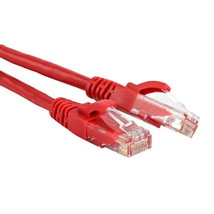 Патч-корд LANMASTER UTP TWT-45-45-0.5-RD вилка RJ-45-вилка RJ-45 cat.5е 0.5м красный ПВХ (уп.:1шт)