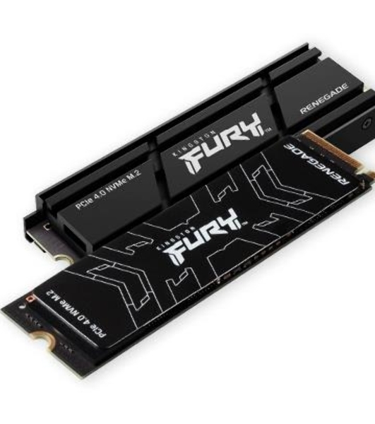 Накопитель SSD Kingston Fury Renegade, 1Tb, PCIe 4.0 x4, M.2 2280, NVMe, R/W 7300/6000, с радиатором