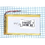 Аккумулятор Li-Pol (батарея) 2.5x60x100 мм 3pin 3.7V/2500mAh, фото 1