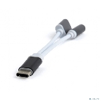 Переходник Cablexpert USB Type-C/Jack3.5 F+ Type-C F, черный, пакет (CCA-UC3.5F-02), фото6