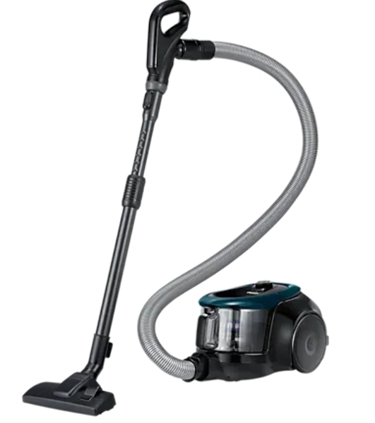 Пылесос Samsung VC18M21C0VN/EV зеленый/черный, 380/1800 Вт, уборка сухой, пылесборник контейнер 1.5 л