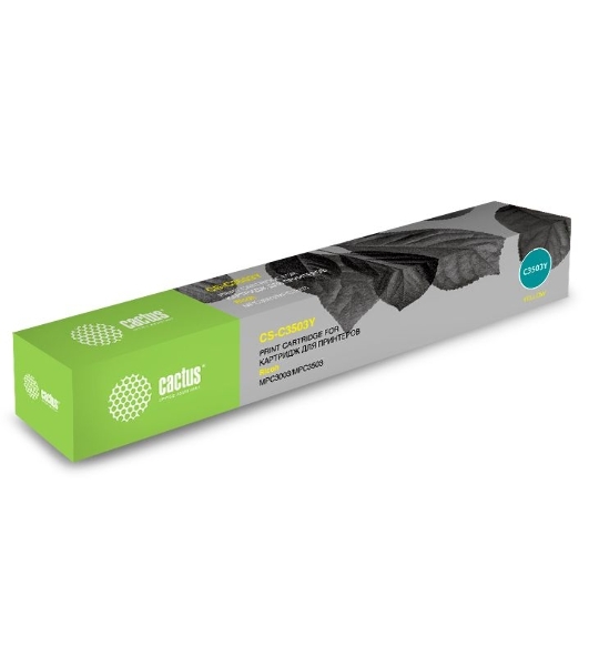 Картридж лазерный Cactus 841818 CS-C3503Y желтый (18000 стр.) для Ricoh MP C3503