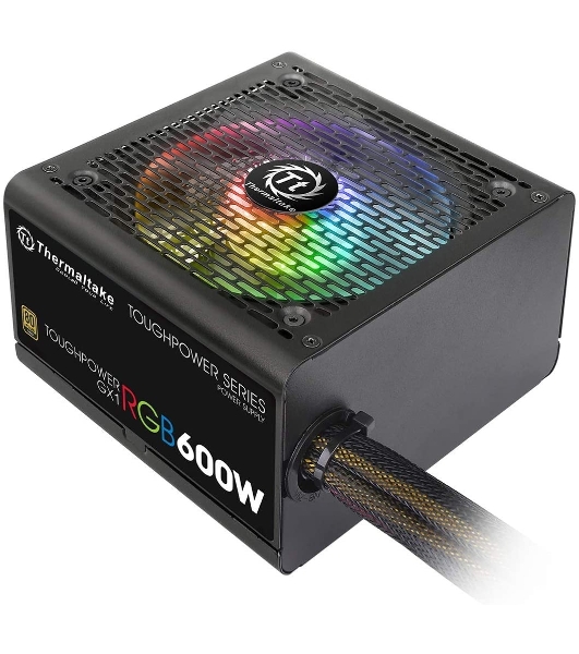 Блок питания Thermaltake Toughpower GX1 RGb (PS-TPD-0600NHFAGE-1), 600Вт,80 PLUS Gold, 120мм. черный