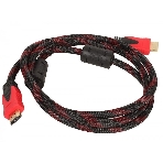 Кабель соединительный аудио-видео HDMI (m)/HDMI (m) 3м. феррит.кольца позолоченные контакты черный (NO NAME), фото4
