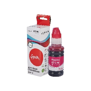 Контейнер с чернилами Sakura C13T67334A (673 M) для Epson, пурпурный, 5400 к., 70 мл.