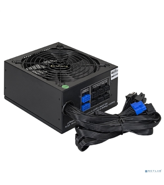 Блок питания серверный 700W ExeGate ServerPRO-700RADS (ATX, for 3U+ cases, APFC, КПД 80% (80 PLUS), 14cm fan, 24pin, 2(4+4)pin, PCIe, 5xSATA, 4xIDE, FDD, Cable Management, black)