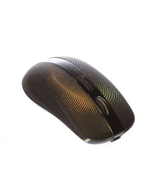 Мышь беспроводная Qumo Comfort M18 черный, 2400 dpi, радиоканал, USB, кнопки - 6