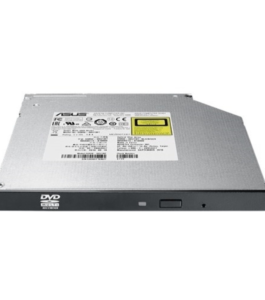 Оптический привод ASUS SDRW-08U1MT/BLK/B/GEN bulk, dvd-rw, internal, slim ; 90DD027X-B10000