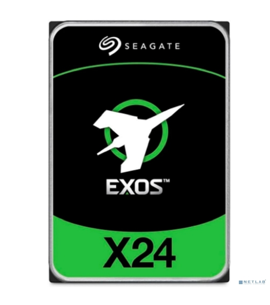 Жесткий диск серверный Seagate 3.5'; 24TB Exos X24 SAS 12Gb/s, 7200 rpm, 512 MB ST24000NM007H