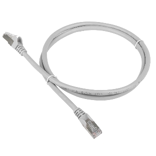 Патч-корд LANMASTER TWT-45-45-5.0/S-GY 5м FTP Cat 5e серый